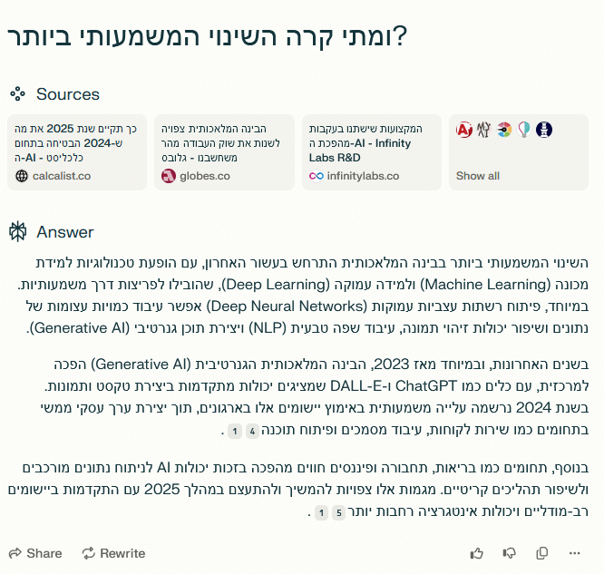 Perplexity AI המדריך המקיף למנוע החיפוש החכם